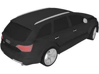 Audi Q7 3D Model