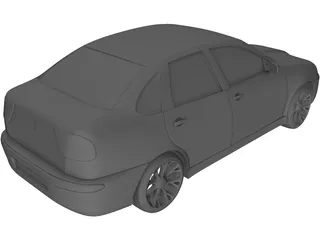 Seat Cordoba 3D Model