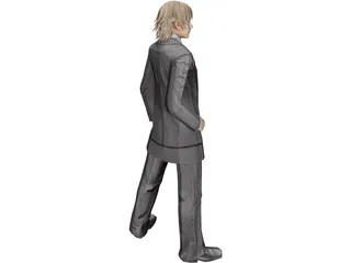 Young Business Man 3D Model