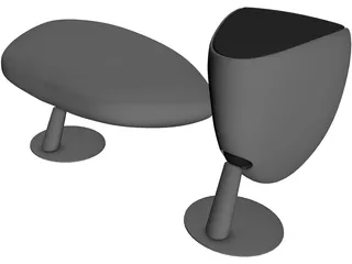 Speakers 3D Model