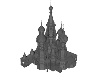 Red Square 3D Model