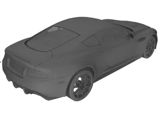 Aston Martin DBS 3D Model