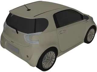 Aston Martin Cygnet (2011) 3D Model