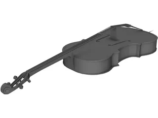 Violin 3D Model