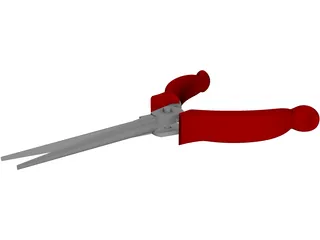 Craftsman Needle Nose Pliers 3D Model