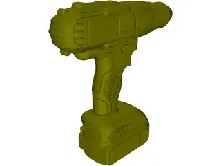 DeWalt Cordless Impact 3D Model