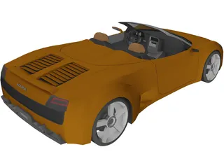 Acura XRX Concept 3D Model