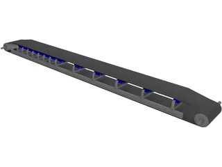 Conveyor Belt 3D Model