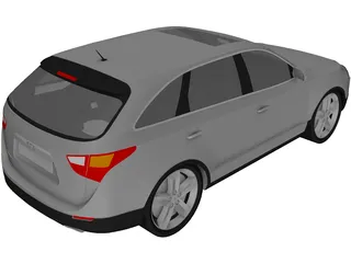 Hyundai Veracruz (2008) 3D Model