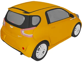 Aston Martin Cygnet (2011) 3D Model