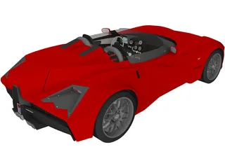 SVS Spada Codatronca Monza Racing 3D Model