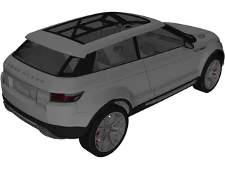 Land Rover LRX Concept (2008) 3D Model