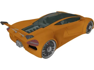 Vendetta GTR 800 3D Model