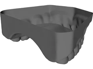 Teeth Upper Surface 3D Model