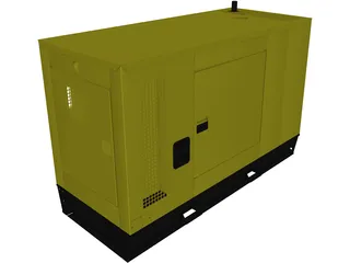 Diesel Generator Type A 3D Model