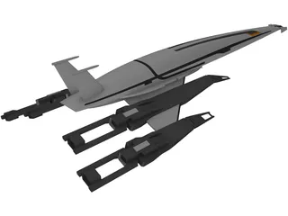 SR-2 Normandy 3D Model