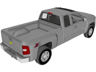 Chevrolet Silverado (2012) 3D Model