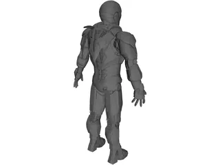 Iron Man MK VI 3D Model