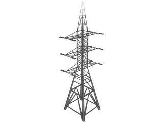 Electric Tower 3D Model