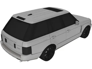 Range Rover Sport (2012) 3D Model