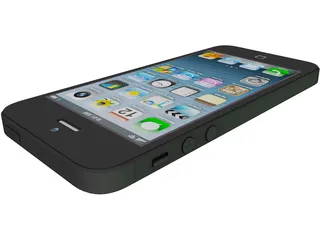 Apple iPhone 5 3D Model