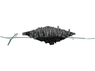 LA Downtown 3D Model