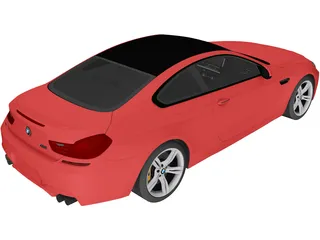 BMW M6 Coupe [F13] (2013) 3D Model