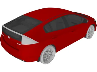 Honda Insight 3D Model