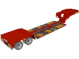 Goldhofer Trailer 3D Model