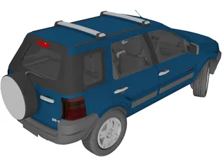 Ford EcoSport FreeStyle (2007) 3D Model