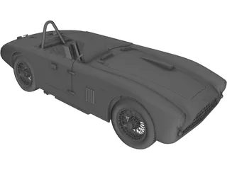 Aston Martin DB3 3D Model