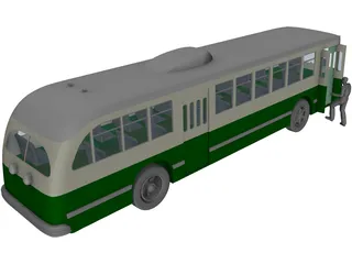 Trolleybus 3D Model