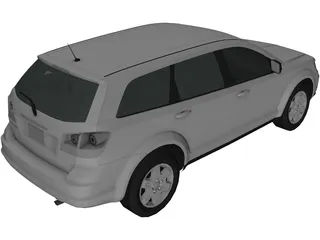 Dodge Journey (2012) 3D Model