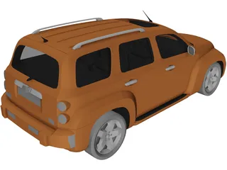 Chevrolet HHR (2012) 3D Model