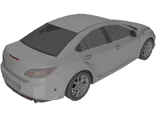 Mazda 6 Sedan (2008) 3D Model