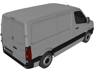 Volkswagen Crafter TDi 3D Model