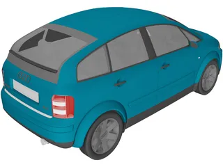 Audi A2 3D Model