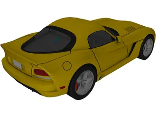 Dodge Viper 3D Model