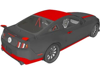 Ford Mustang Boss 302 (2013) 3D Model