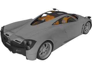 Pagani Huayra 3D Model