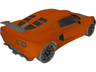 Lotus Exige 3D Model