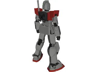 Gundam RGM-79 GM 3D Model