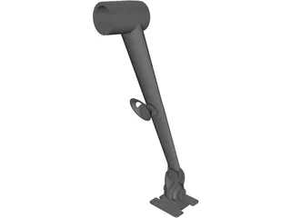 Zorro Monitor Arm 3D Model