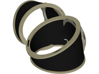 Citadel School Ring 3D Model