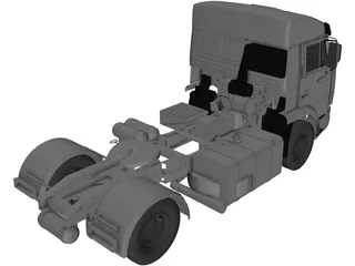 Kamaz 6460 Truck 3D Model