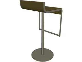 Bar Chair 3D Model