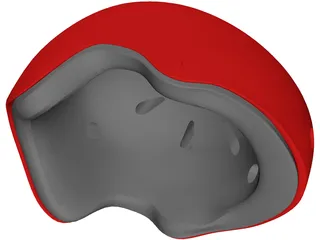 Skate Helmet 3D Model