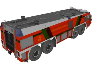 Rosenbauer Simba 8x8 3D Model