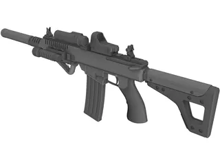 XM18 3D Model