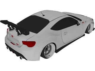 Scion FR-S (2013) [Tuned] 3D Model